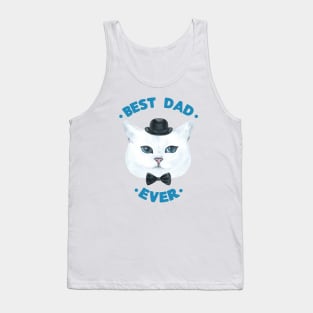 Best Dad Ever | Cad Daddy | Fur Parents | Cat Dad Gifts | Fathers Day Gifts | Cat Lover Gifts Tank Top